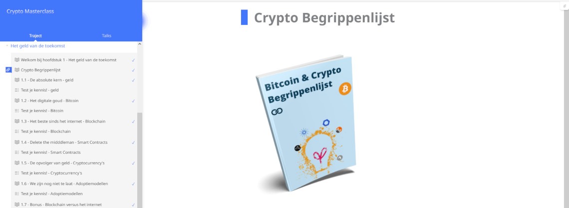 Crypto Masterclass Review 1 Geld Toekomst
