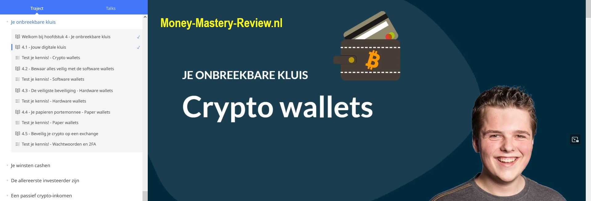 Crypto Masterclass Review 4 Crypto Wallets