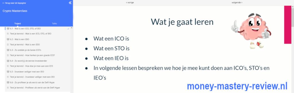 Money Mastery Review - Meedoen ICOs
